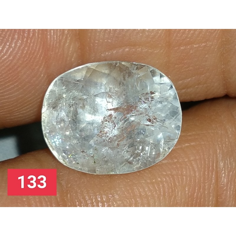 9.70 CT Natural Aquamarine Certified Gemstone Afghanistan