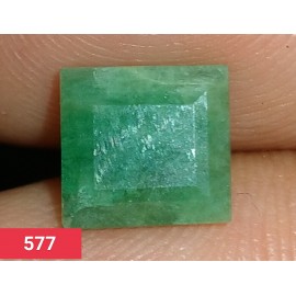 2 CT Buy Natural Real Genuine Certified Emerald Zambia 577