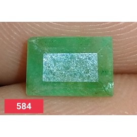 1.10 CT Buy Natural Real Genuine Certified Emerald Zambia 584