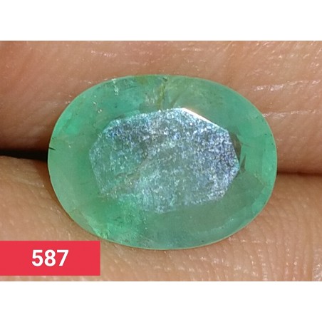 2.20 CT Buy Natural Real Genuine Certified Emerald Zambia 587