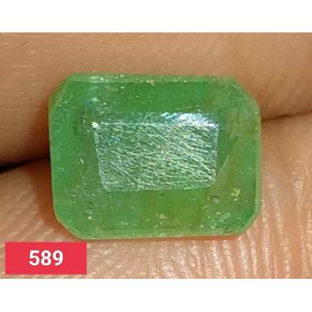 1.75 CT Buy Natural Real Genuine Certified Emerald Zambia 589