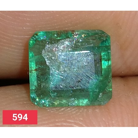 1.40 CT Buy Natural Real Genuine Certified Emerald Zambia 594