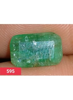 2 CT Buy Natural Real Genuine Certified Emerald Zambia 595