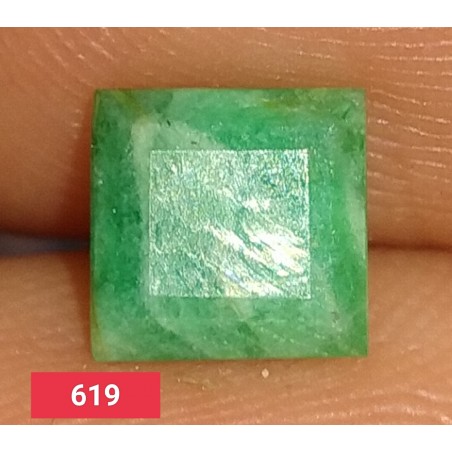 0.80 CT Buy Natural Real Genuine Certified Emerald Zambia 619