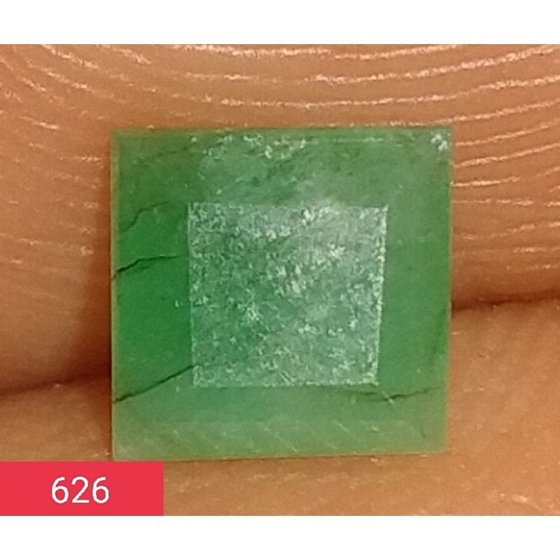 0.55 CT Buy Natural Real Genuine Certified Emerald Zambia 626