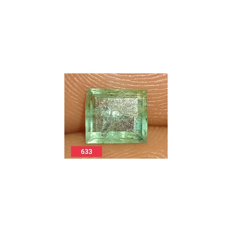 0.70 CT Buy Natural Real Genuine Certified Emerald Zambia 633