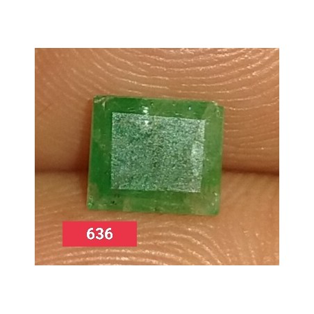 0.85 CT Buy Natural Real Genuine Certified Emerald Zambia 636