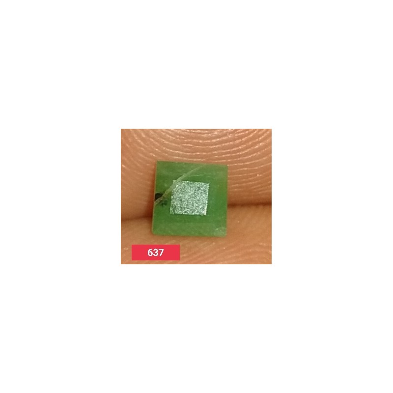 0.55 CT Buy Natural Real Genuine Certified Emerald Zambia 637