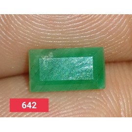 1 CT Buy Natural Real Genuine Certified Emerald Zambia 642