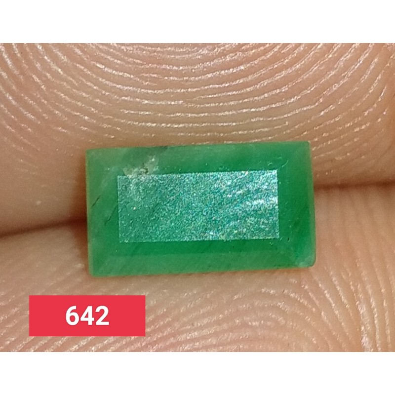 1 CT Buy Natural Real Genuine Certified Emerald Zambia 642