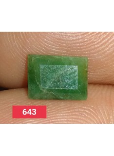 1.15 CT Buy Natural Real Genuine Certified Emerald Zambia 643