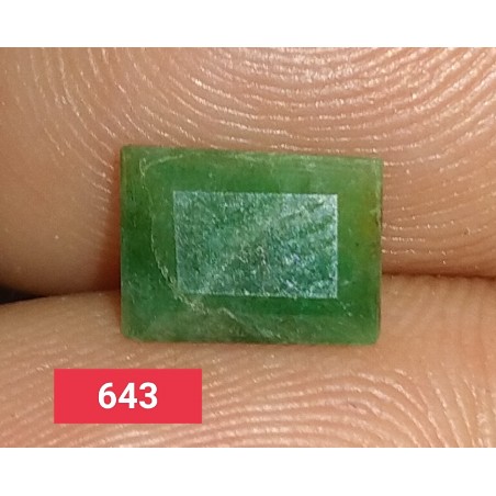 1.15 CT Buy Natural Real Genuine Certified Emerald Zambia 643