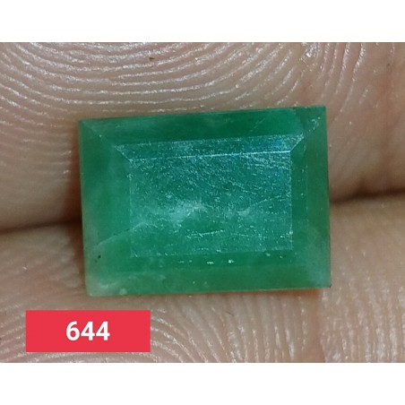 2.25 CT Buy Natural Real Genuine Certified Emerald Zambia 644