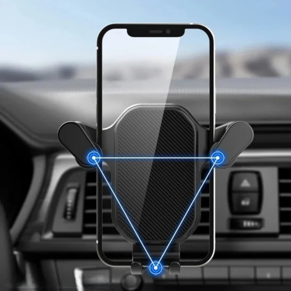 Universal Car Hook Base Phone Holder for Car Air Vent Dashboard Mobile Phone Navigation Bracket Anti-drop Phone Car Stand Holder - Image 2