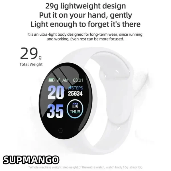 Real Stepcount Smart Watch Multi Function Step Connected Smart Watch For Men And Women Suitable For And Android - Image 4