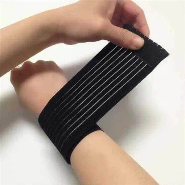 1/2 Pcs Sports Fitness Bracers Elastic Bandage Hand Wrist Strap Wrap Sport Wristband Adjustable Stretchy Wrist Protector - Image 3