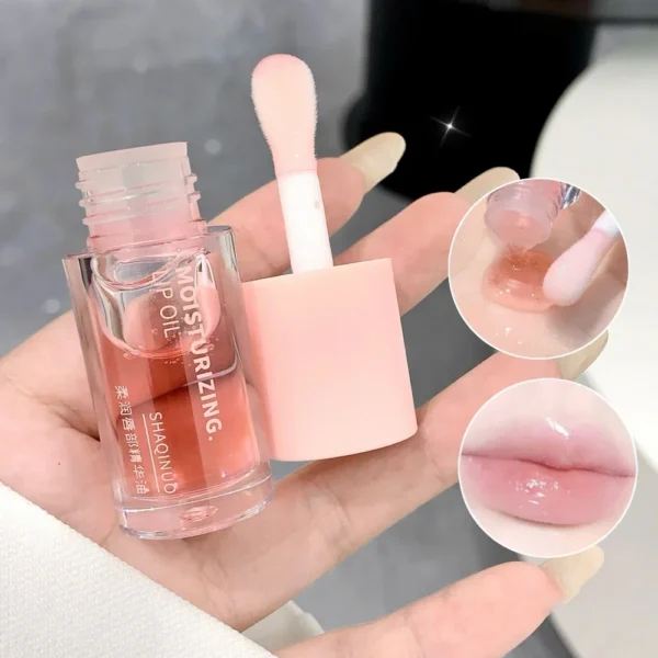 Water Light Lip Gloss Moisturizer Transparent Jelly Mirror Fruit Crystal Lip Oil Clear Hydrating Plumping Korean Lip Care Makeup - Image 4