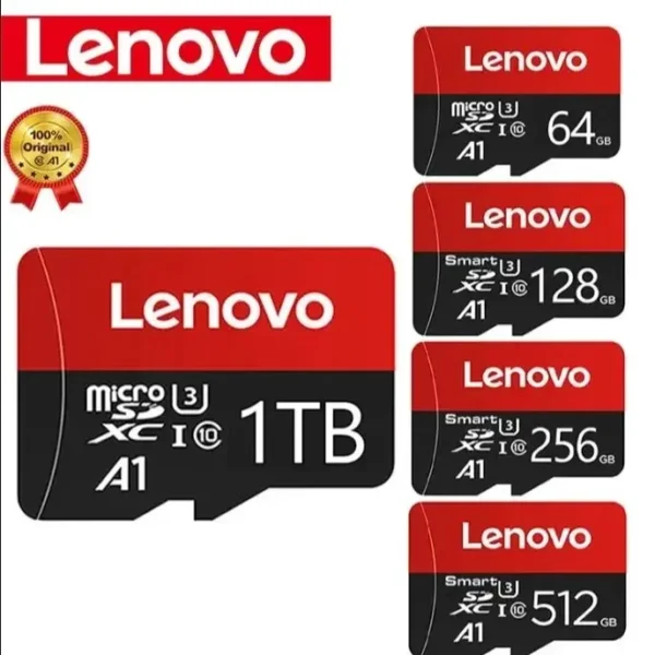 Original Lenovo SD 1TB Micro TF Mini SD Card 256GB 512GB 128gb 64GB TF Memory Flash Card for Phone/Computer/Camera Dropshipping - Image 2