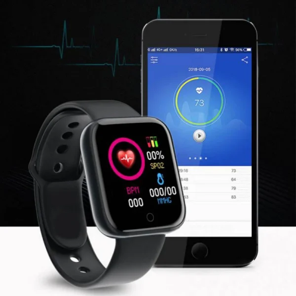 Smart Watch For Women Men Wristwatch Bluetooth Connected Phone Player Music Fitness Sport Bracelet Sleep Monitor Digital Watches - Image 4