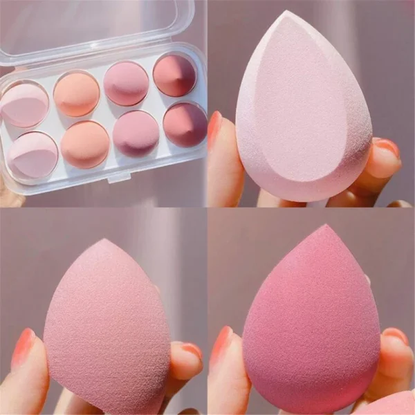 4/8pcs Makeup Sponge Blender Beauty Egg Cosmetic Puff Soft Foundation Sponges Powder Puff Women Make Up Accessories Beauty Tools - Image 3