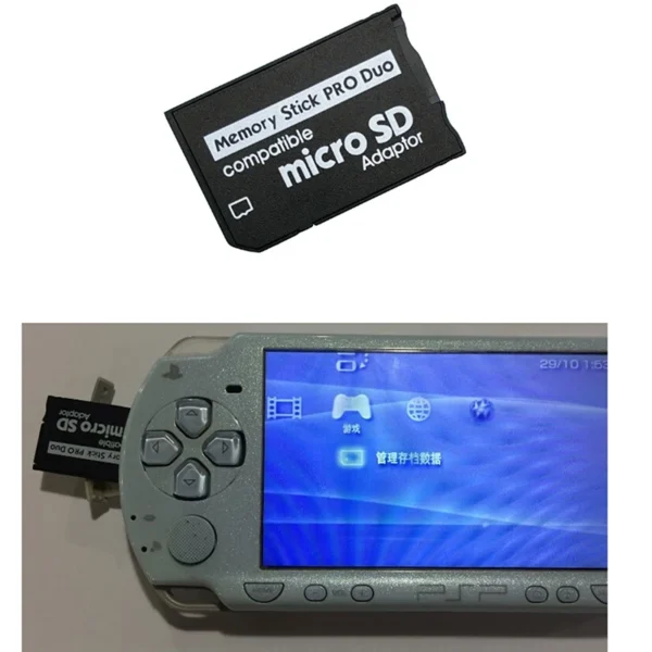For Sony and PSP Series Micro SD SDHC TF to Memory Stick MS Pro Duo PSP Adapter - Image 3