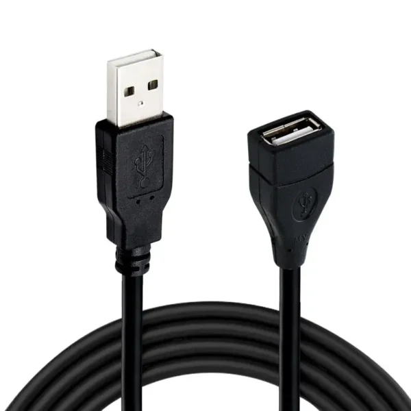 USB 2.0 Cable Extension Cable 0.6m/1m/1.5m Wired Data Transmission Line Ultra-High-Speed Display Projector Data Extension Cable - Image 6