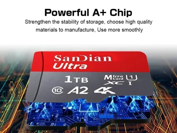 Original SD Card 1TB Large Capacity Memory Cards 256GB Micro TF Card 512GB High Speed Flash Card for PC/Desktop/Mac/Cameras - Image 5