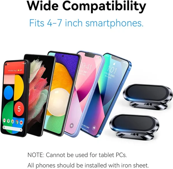 Magnetic Car Phone Holder Stand Mobile Cell Air Vent Magnet Mount GPS Support in Car For iPhone 15 14 13 X Xiaomi Samsung Huawei - Image 6