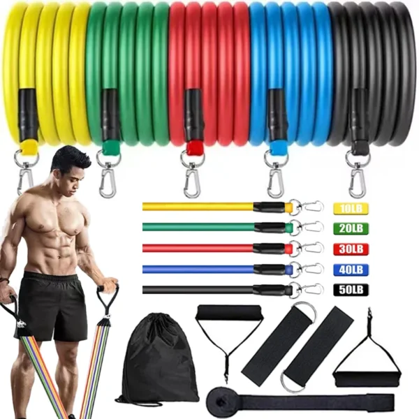 Sport Rubber Band for Fitness Equipment Resistance Bands Elastic Band for Pulling Up Gym Exercise Training Portable Body Sports