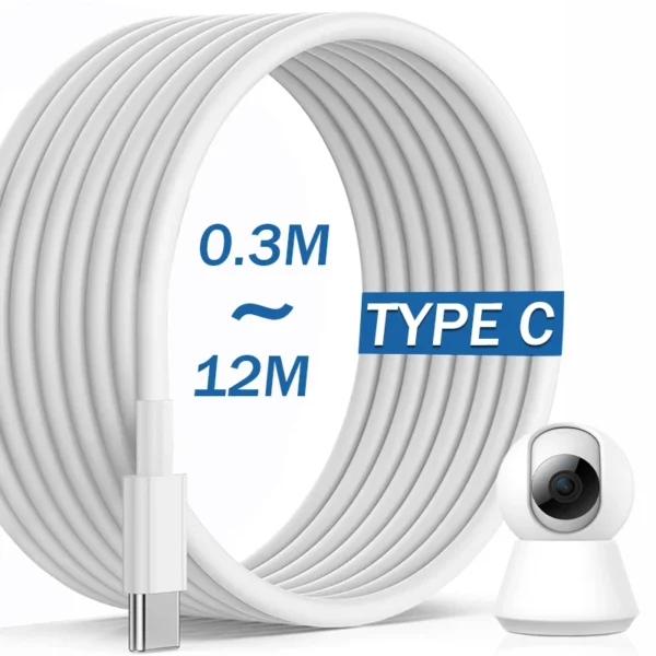 10M/8M/5M/3M Extended USB C Data Cables Multiple-choice Extra Long Type C Charger Wire Cord for Samsung Xiaomi Camera Laptop