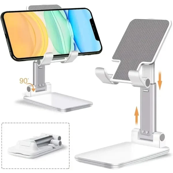 Desk Mobile Phone Holder Stand For IPhone IPad Xiaomi Adjustable Desktop Tablet Holder Universal Table Cell Phone Stand - Image 2