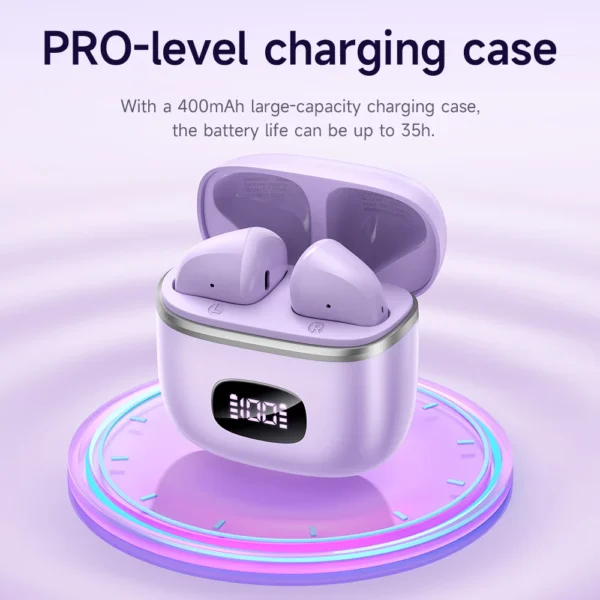 HOCO TWS Wireless Earphone Bluetooth 5.3 LED Display Charging Box Touch Control Music Earbuds Sports Headset for iphone 14 13 12 - Image 3
