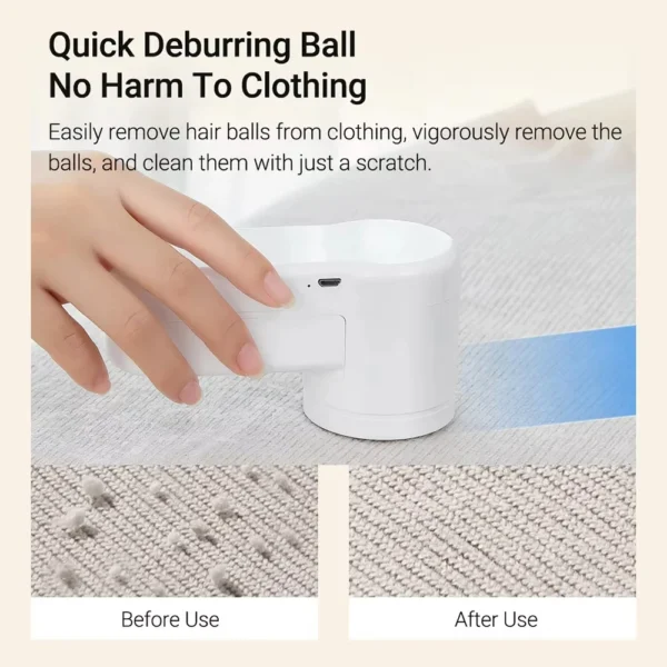 Xiaomi MIJIA Fabric Shaver For Clothing Fluff Pellet Remover Pilling Machine Portable Lint Eliminator Clothes Shaver LintRemover - Image 5