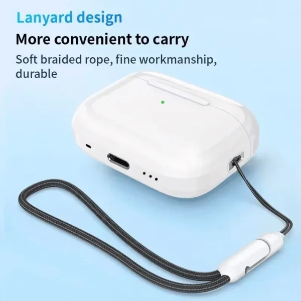 Air Pro True Wireless Bluetooth Earphones Headphones Bin Lanyard HiFi Sound Low Latency Noise Reduction Earbuds for IOS Android - Image 2