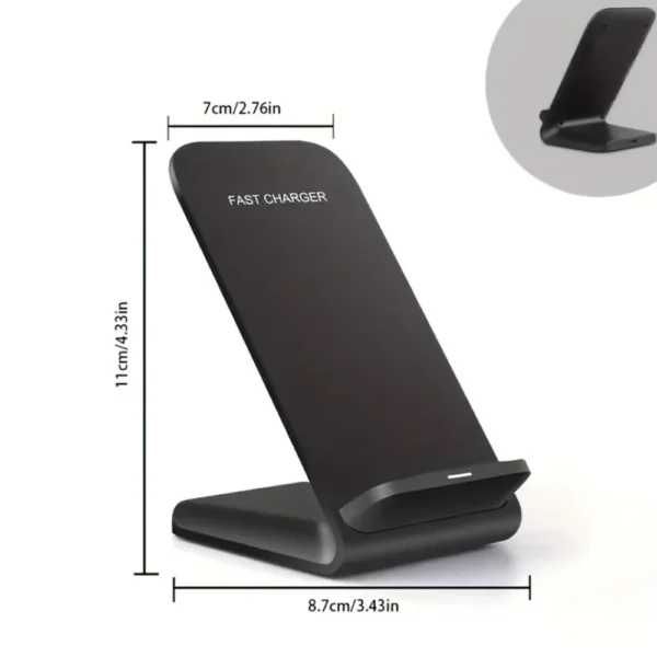 100W new Wireless Charger Stand Pad for iPhone 15 14 13 12 16 Pro Max XR 8 Samsung Xiaomi Induction Fast Charging Dock Station - Image 2