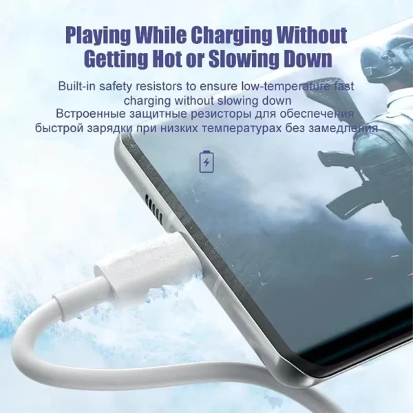 NNBILI 1-3PCS 10A 100W Type C Super Fast Charging Cable Data Cord For Samsung Huawei Xiaomi Redmi Quick Charing USB C Cables - Image 3
