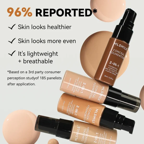 Face Foundation Cream Oil-Control Matte BBCream Waterproof Lasting Concealer Liquid Full Coverage Matte Base Professional Makeup - Image 5