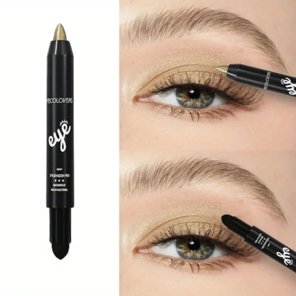 1pc Pearlescent Eyeshadow Pencil Stick Glitter Shimmer Eye Shadow Pen Highlight Long Lasting Eyes Makeup Tools