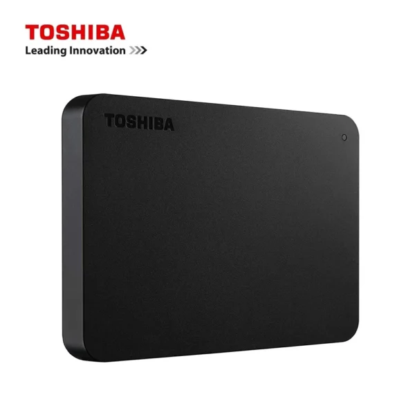Toshiba A3 HDTB420XK3AA Canvio Basics 500GB 1TB Portable External Hard Drive USB 3.0, Black - Image 3