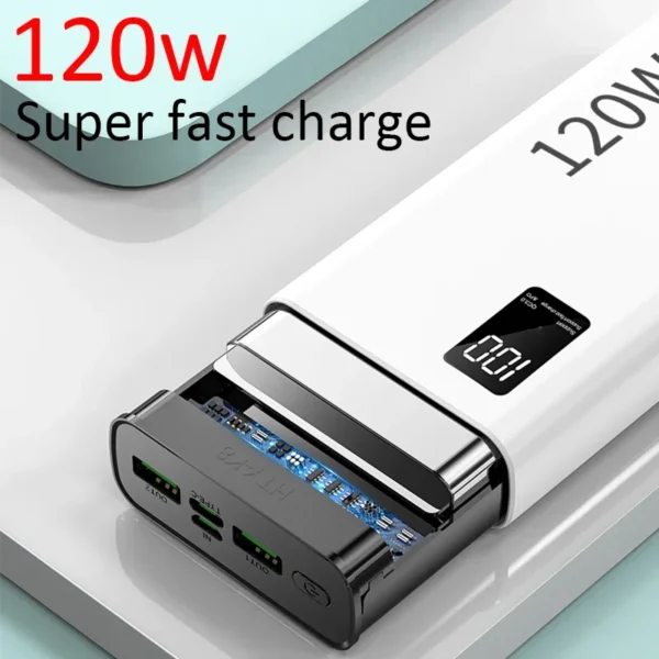 Xiaomi 120W High Capacity Power Bank 50000mAh Fast Charging Powerbank Portable Battery Charger For iPhone Samsung Huawei - Image 2