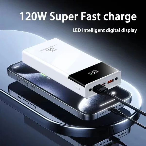 Xiaomi 200000mAh High Capacity Power Bank 120W Fast Charging Power Bank Portable Battery Charger For iPhone Samsung Huawei - Image 3