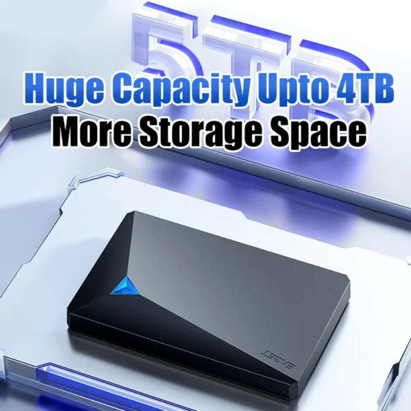 Eaget Portable External Hard Drive 1TB 5TB HDD 2.5 inch 5Gbps External Hard Disk Memory Compatible for PC Mac Desktop MacBook - Image 2