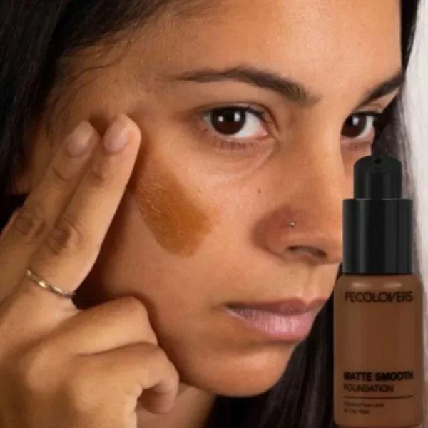 Face Foundation Cream Oil-Control Matte Waterproof Lasting Concealer Liquid Full Coverage Matte Base Makeup