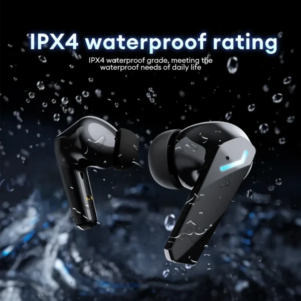 New Lenovo GM2 PRO MAX Wireless Upgrade Bluetooth 5.4 Earbuds LED Digital Display Waterproof Earphones Low Latency Game Headset - Image 5