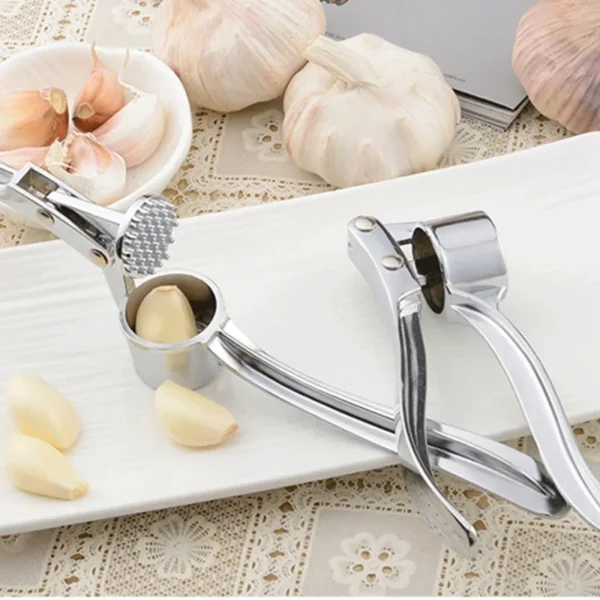 Kitchen Stainless Steel Garlic Smasher Squeezer Manual Press Grinding Tool Kitchen Accessories Kitchen Gadgets and Accessories - Image 3