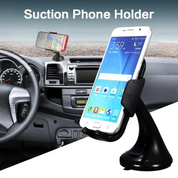 Car Sucker Mount Bracket GPS auto Phone Holder Stand for Audi A4 A6 A5 A6L A8L A4 Avant Q7 R A3 3-Door I Ah Ah A8 A3 - Image 3