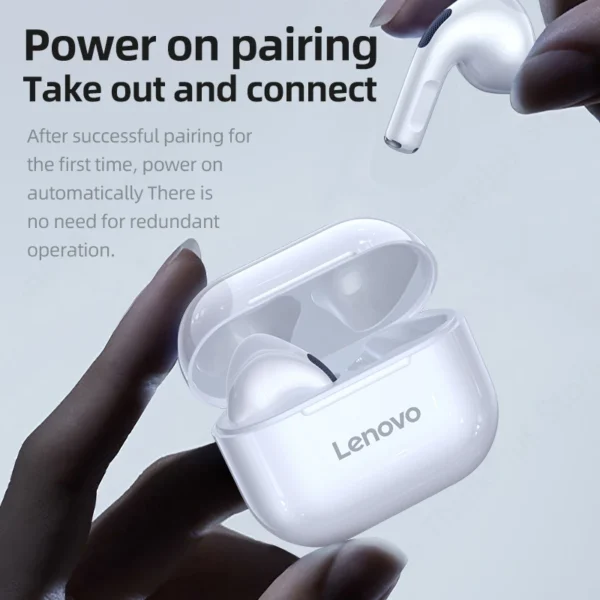 Lenovo LP40 Wireless Bluetooth Earphones TWS Touch Control Headset Gaming Headphones HD Call with Mic Earbuds 2025 New Choice - Image 5