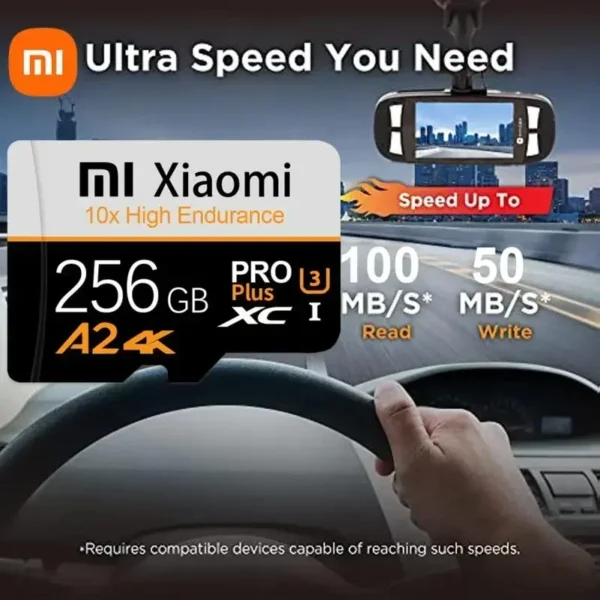 Mijia Xiaomi High Speed C10 U3 Memory Card 1TB 2TB V30 Micro TF SD Card 128GB 256GB TF Card For Camera Surveillance Devices - Image 2