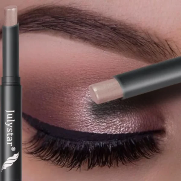 Pearlescent Brown Eyeshadow Pen Shimmer Matte Long Lasting Waterproof Glitter Lying Silkworm Eyeshadow Pencil Highlighter Stick