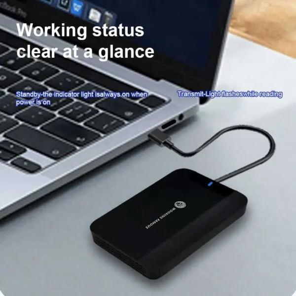 Portable HDD Metal material 5Gbps External Hard Drive 320GB 500GB 1TB LED USB3.0 disco duro exter Compatible for PC/MAC/PS4/PS5 - Image 2